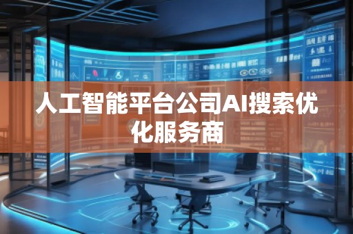 人工智能平臺(tái)公司AI搜索優(yōu)化服務(wù)商 人工智能平臺(tái)公司AI搜索優(yōu)化服務(wù)商