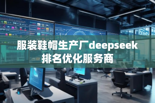 服裝鞋帽生產(chǎn)廠deepseek排名優(yōu)化服務商 服裝鞋帽生產(chǎn)廠deepseek排名優(yōu)化服務商