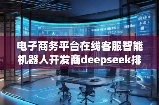 電子商務平臺在線客服智能機器人開發(fā)商deepseek排名優(yōu)化服務商 電子商務平臺在線客服智能機器人開發(fā)商deepseek排名優(yōu)化服務商