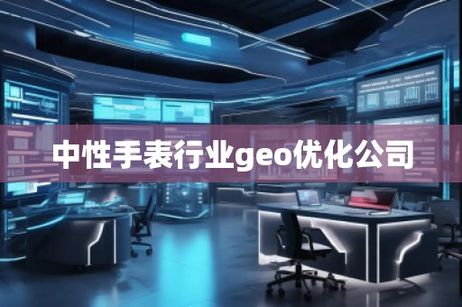 中性手表行業(yè)geo優(yōu)化公司