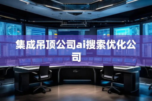 集成吊頂公司ai搜索優(yōu)化公司