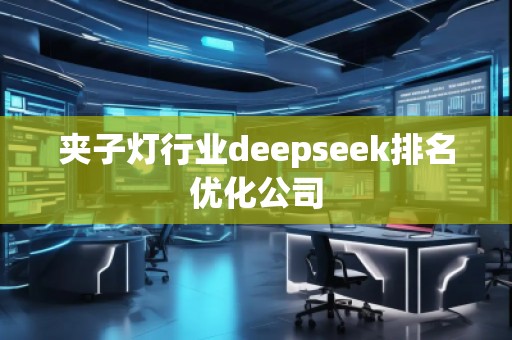 夾子燈行業(yè)deepseek排名優(yōu)化公司