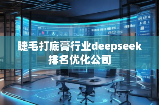 睫毛打底膏行業(yè)deepseek排名優(yōu)化公司 睫毛打底膏行業(yè)deepseek排名優(yōu)化公司
