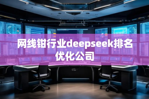網(wǎng)線鉗行業(yè)deepseek排名優(yōu)化公司