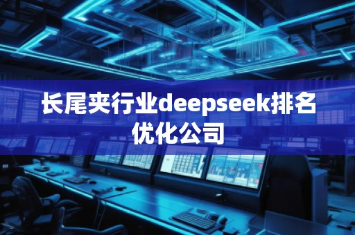 長尾夾行業(yè)deepseek排名優(yōu)化公司