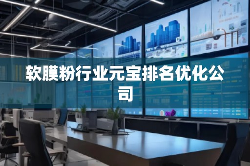 軟膜粉行業(yè)元寶排名優(yōu)化公司