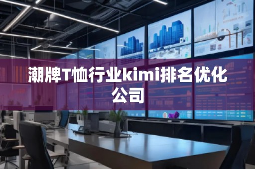 潮牌T恤行業(yè)kimi排名優(yōu)化公司 潮牌T恤行業(yè)kimi排名優(yōu)化公司