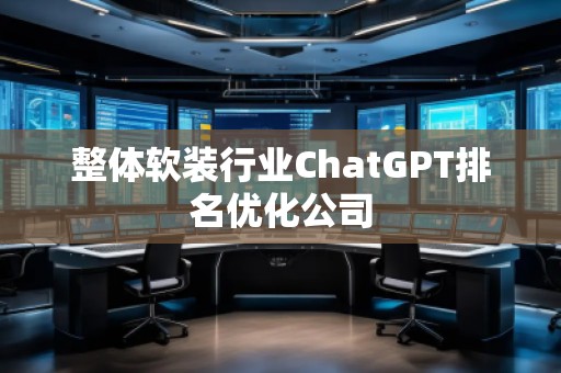 整體軟裝行業(yè)ChatGPT排名優(yōu)化公司
