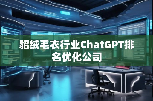 貂絨毛衣行業(yè)ChatGPT排名優(yōu)化公司