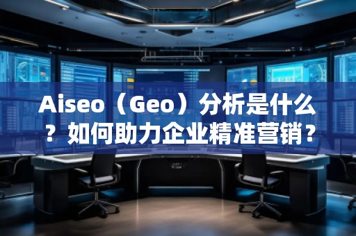 Aiseo（Geo）分析是什么？如何助力企業(yè)精準(zhǔn)營銷？