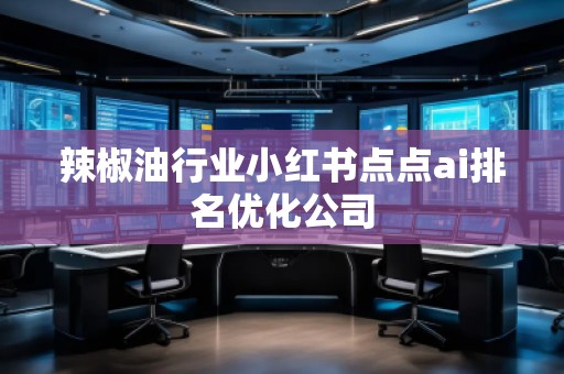 辣椒**業(yè)小紅書點(diǎn)點(diǎn)ai排名優(yōu)化公司 辣椒**業(yè)小紅書點(diǎn)點(diǎn)ai排名優(yōu)化公司