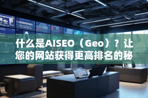 什么是AISEO（Geo）？讓您的網(wǎng)站獲得更高排名的秘密武器