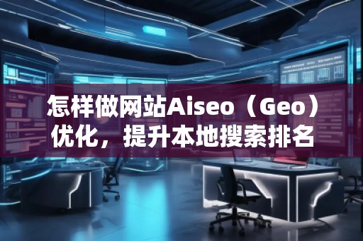 怎樣做網(wǎng)站Aiseo（Geo）優(yōu)化，提升本地搜索排名