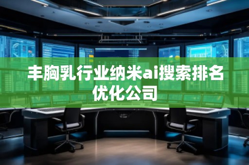 豐胸乳行業(yè)納米ai搜索排名優(yōu)化公司