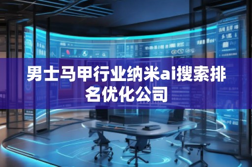 男士馬甲行業(yè)納米ai搜索排名優(yōu)化公司 男士馬甲行業(yè)納米ai搜索排名優(yōu)化公司
