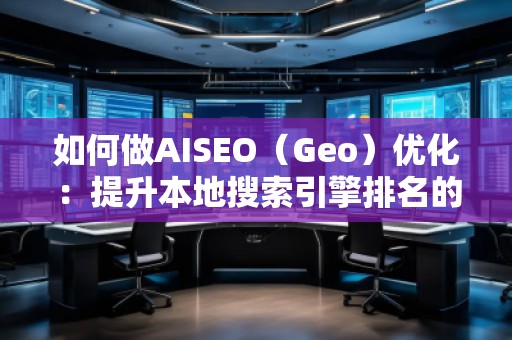 如何做AISEO(Geo)優(yōu)化:提升本地搜索引擎排名的秘籍 如何做AISEO(Geo)優(yōu)化:提升本地搜索引擎排名的秘籍