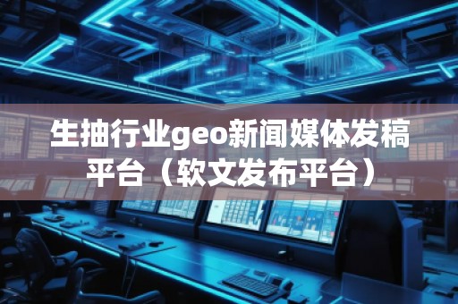 生抽行業(yè)geo新聞媒體發(fā)稿平臺(tái)(軟文發(fā)布平臺(tái))