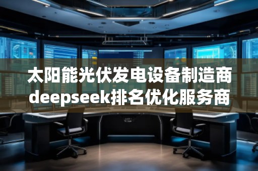 太陽能光伏發(fā)電設(shè)備制造商deepseek排名優(yōu)化服務(wù)商